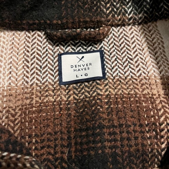 Beautiful rusty brown Denver Hayes ‘shacket’. Nearly new - Picture 3 of 4